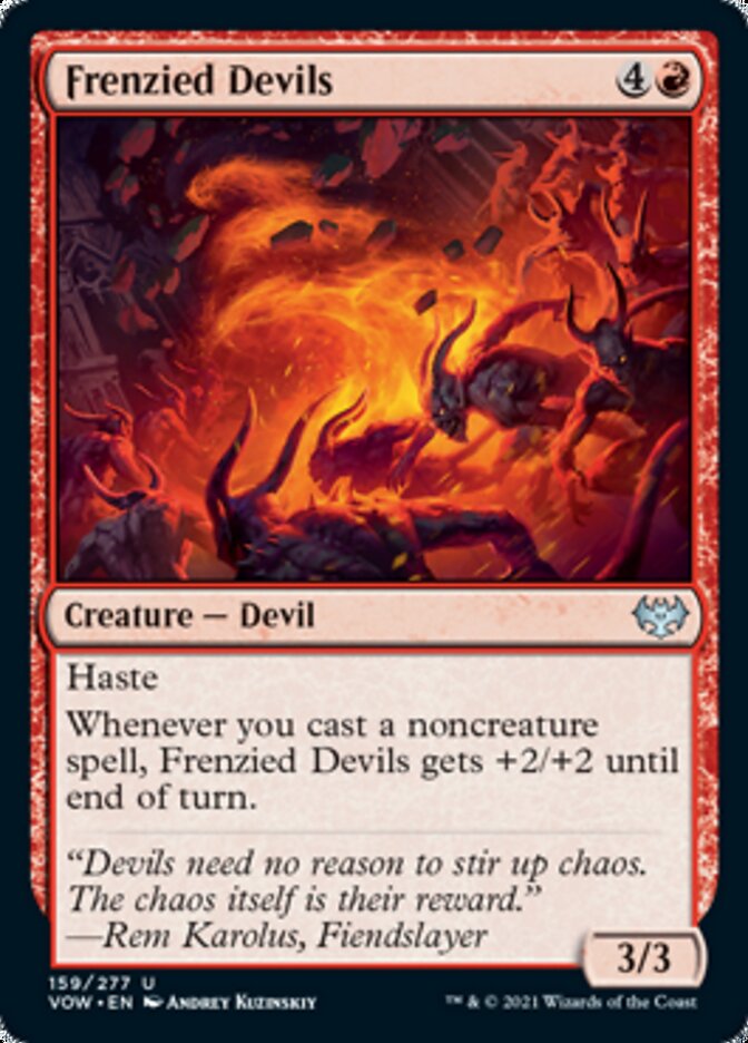 Frenzied Devils - Foil