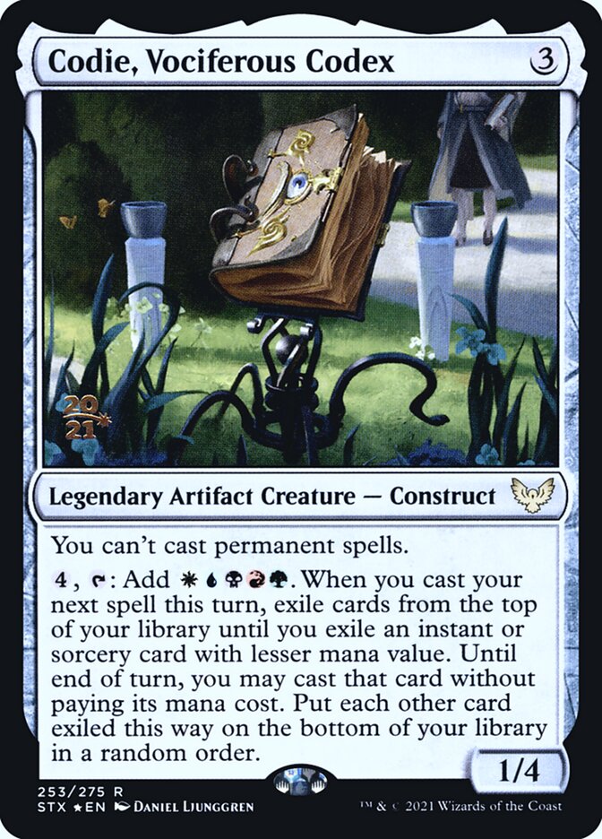 Codie, Vociferous Codex - Foil