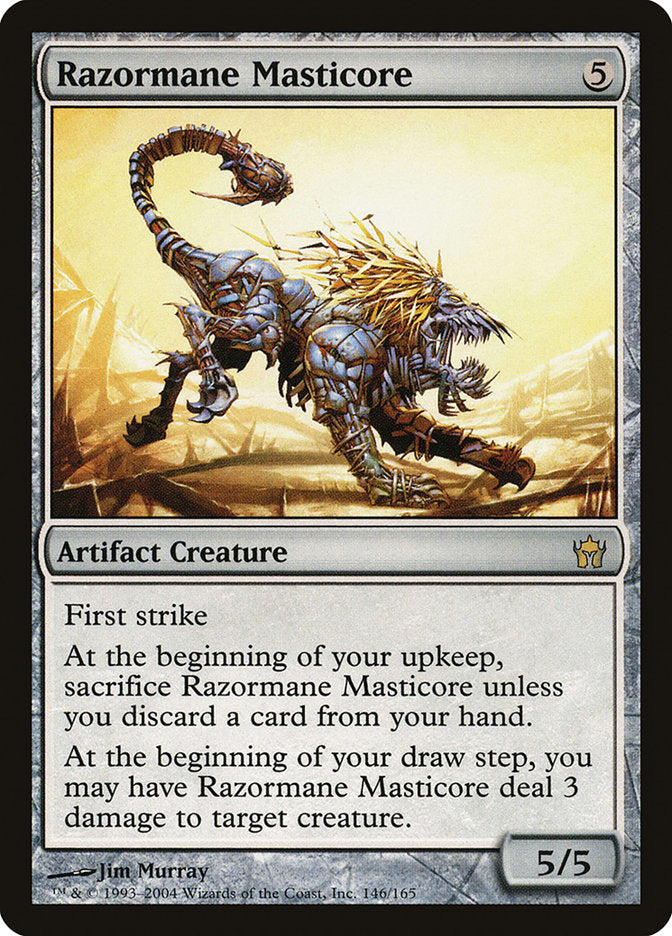 Razormane Masticore - Foil