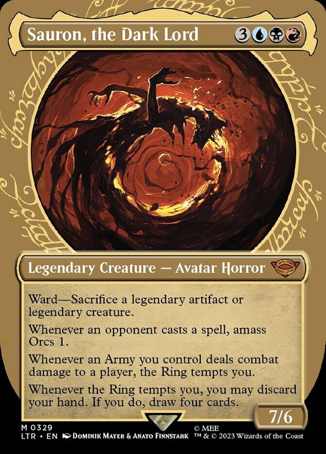 Sauron, the Dark Lord - Foil