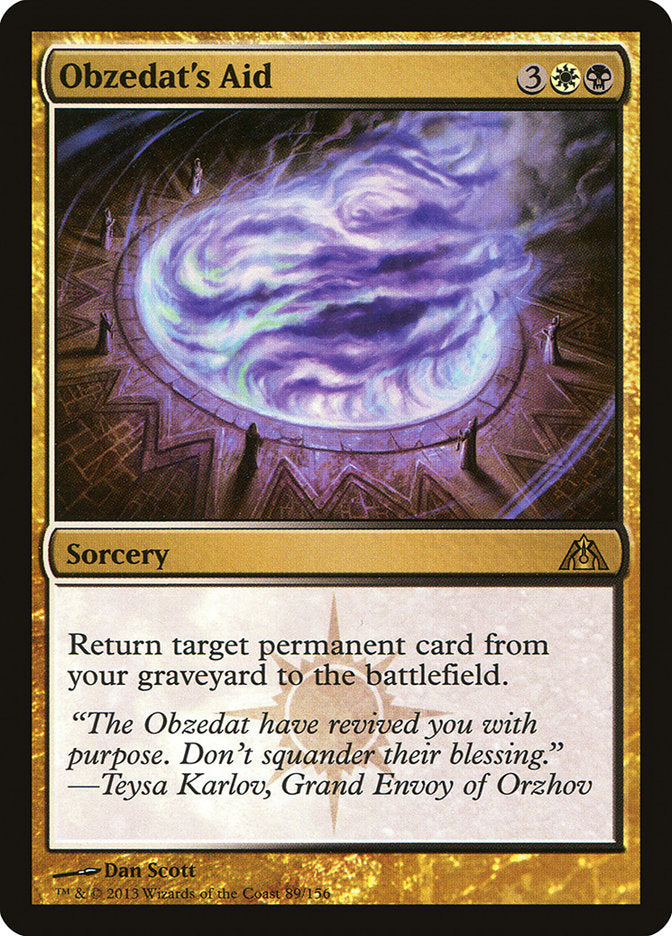 Obzedat's Aid - Foil