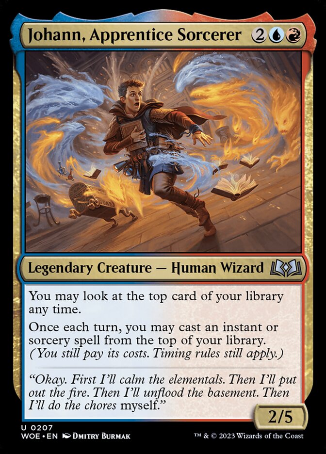 Johann, Apprentice Sorcerer - Foil
