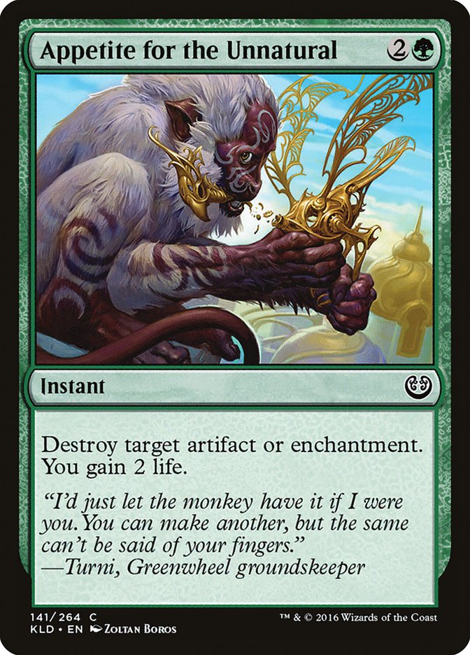 Appetite for the Unnatural - Foil