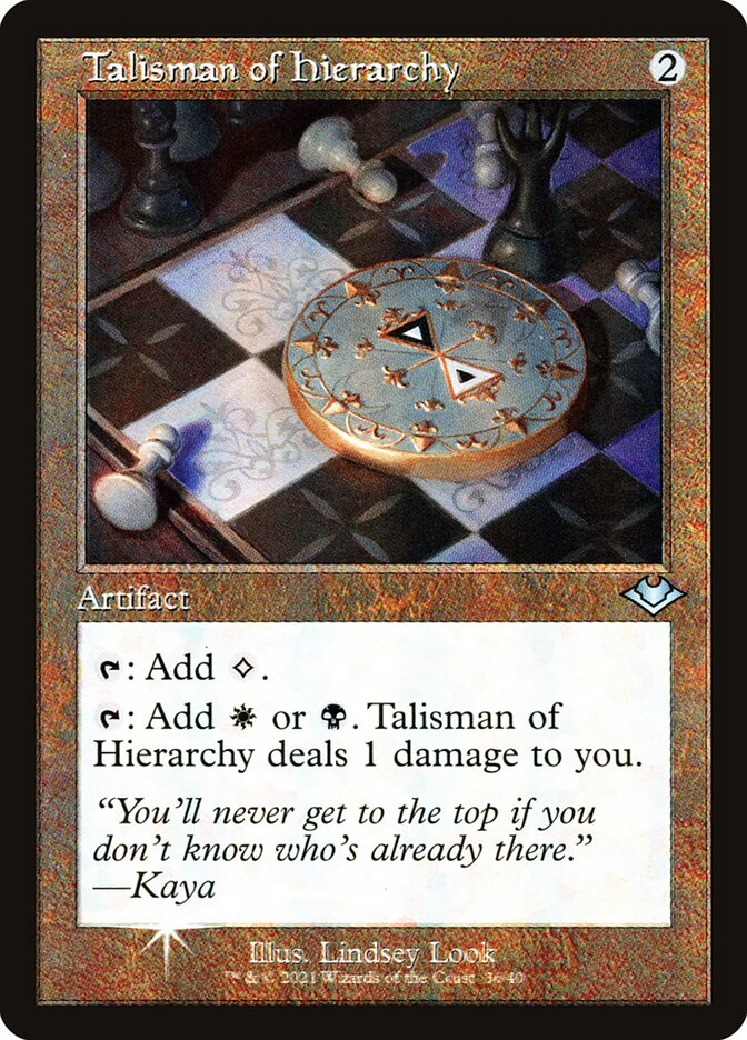 Talisman of Hierarchy - Foil
