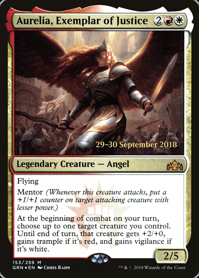 Aurelia, Exemplar of Justice - Foil