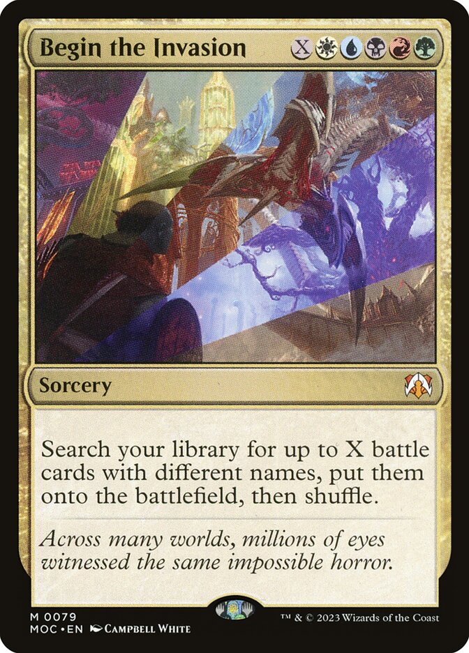 Begin the Invasion - Foil