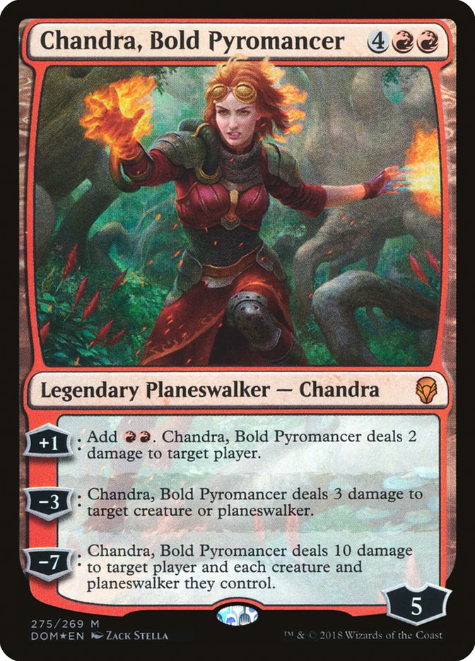 Chandra, Bold Pyromancer - Foil