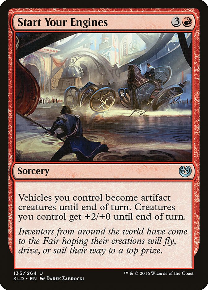 Start Your Engines - Foil