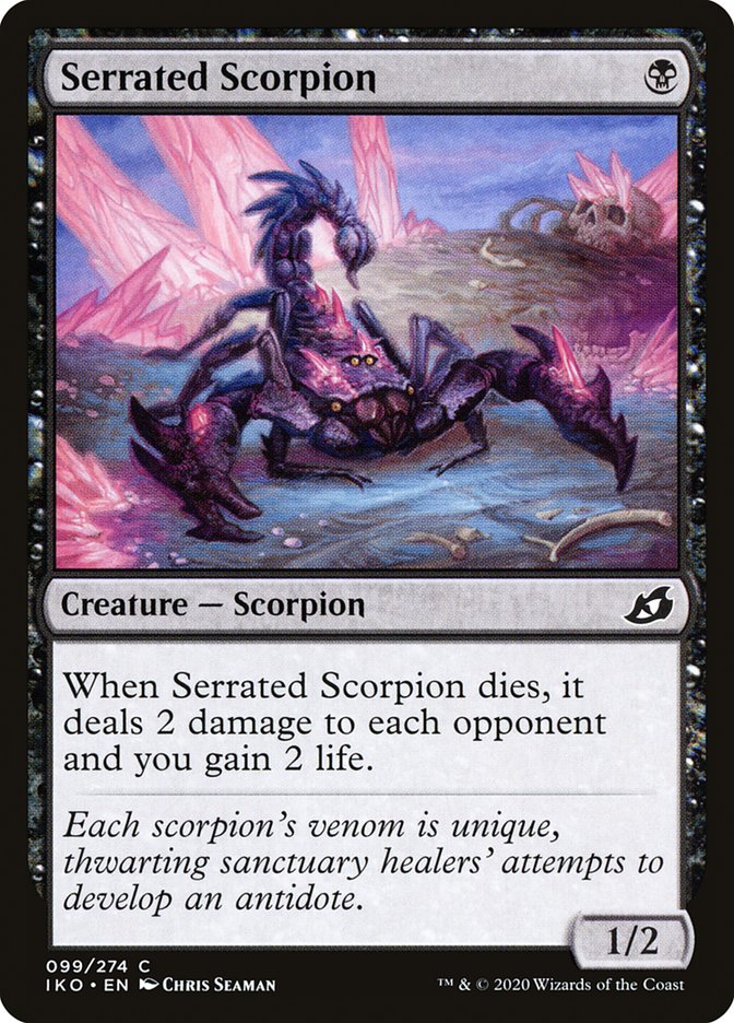 Serrated Scorpion - Foil
