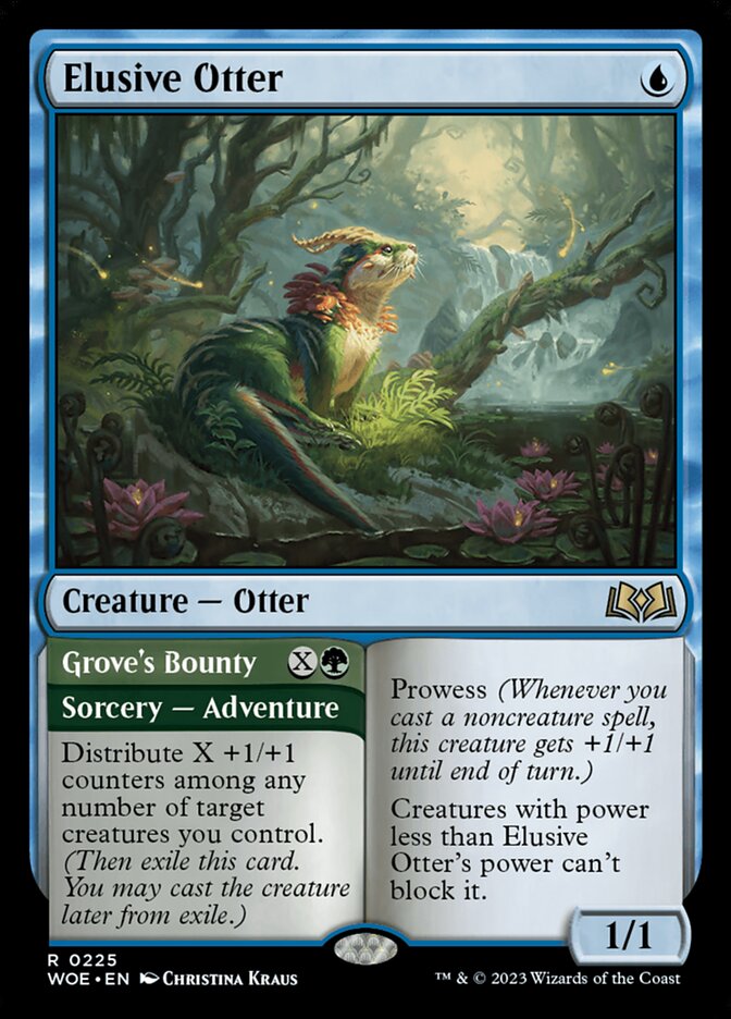 Elusive Otter // Grove's Bounty - Foil