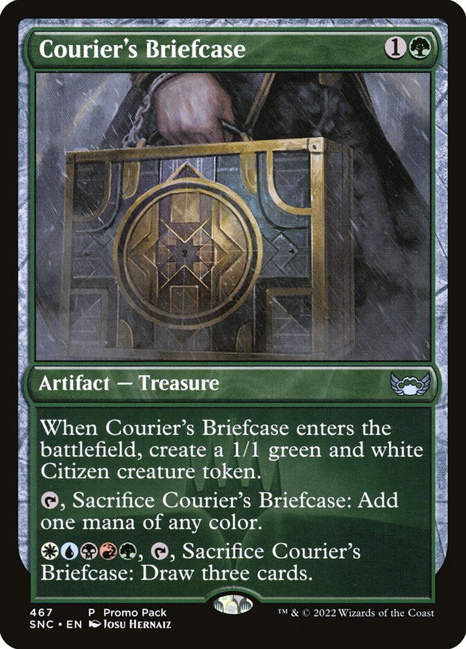 Courier's Briefcase - Foil