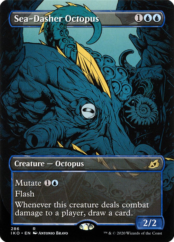 Sea-Dasher Octopus - Foil