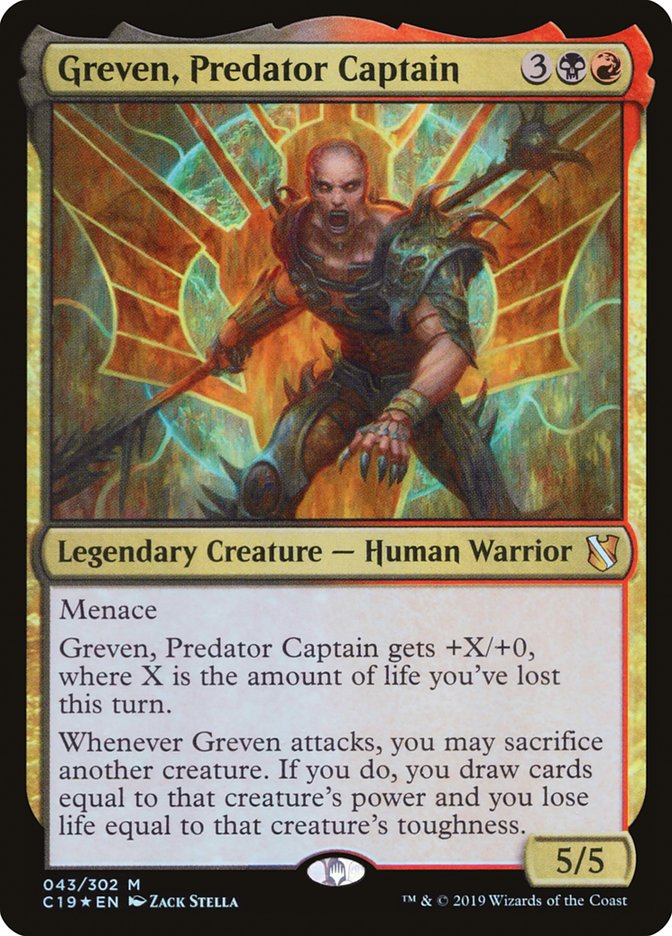 Greven, Predator Captain - Foil