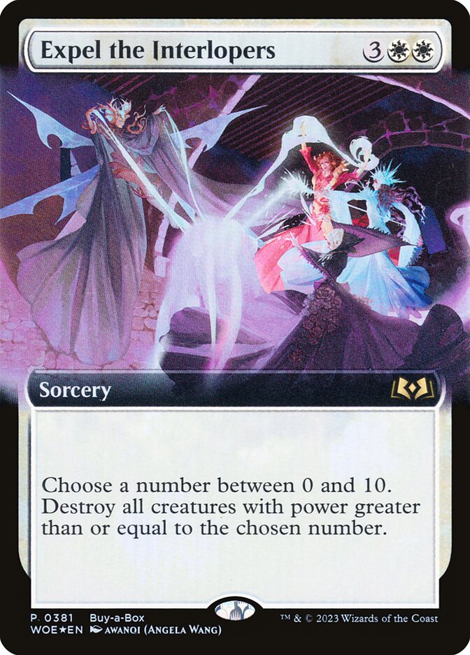 Expel the Interlopers - Foil