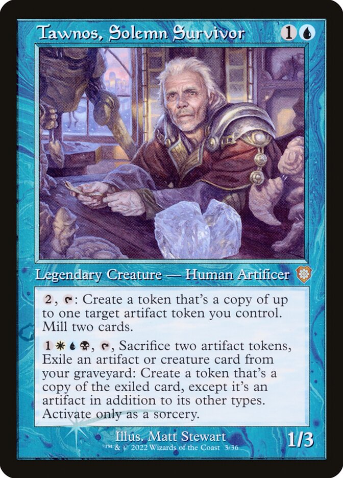 Tawnos, Solemn Survivor - Foil