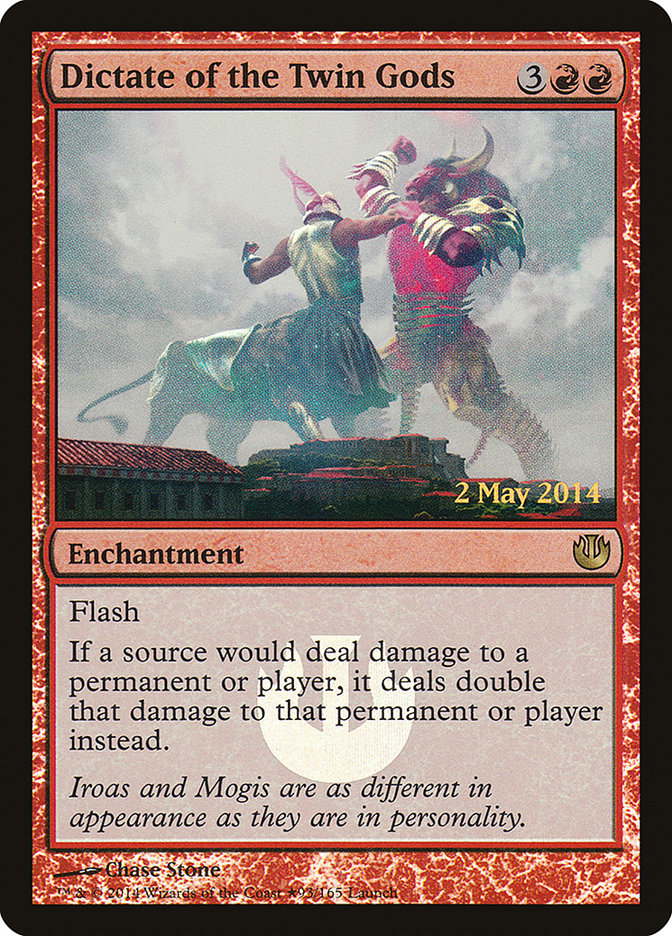 Dictate of the Twin Gods - Foil