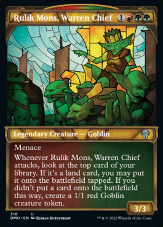 Rulik Mons, Warren Chief - Foil