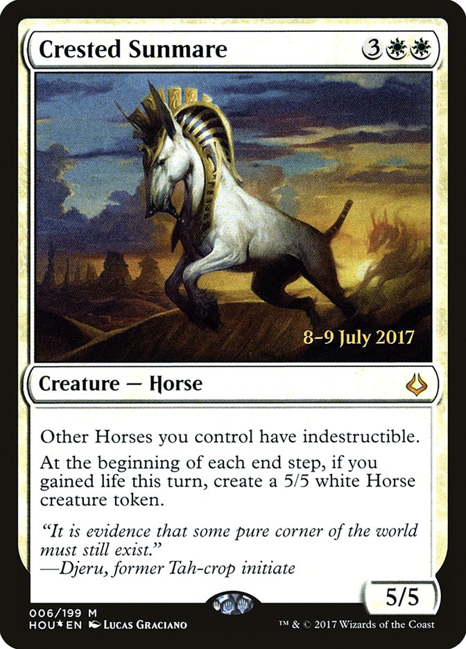 Crested Sunmare - Foil