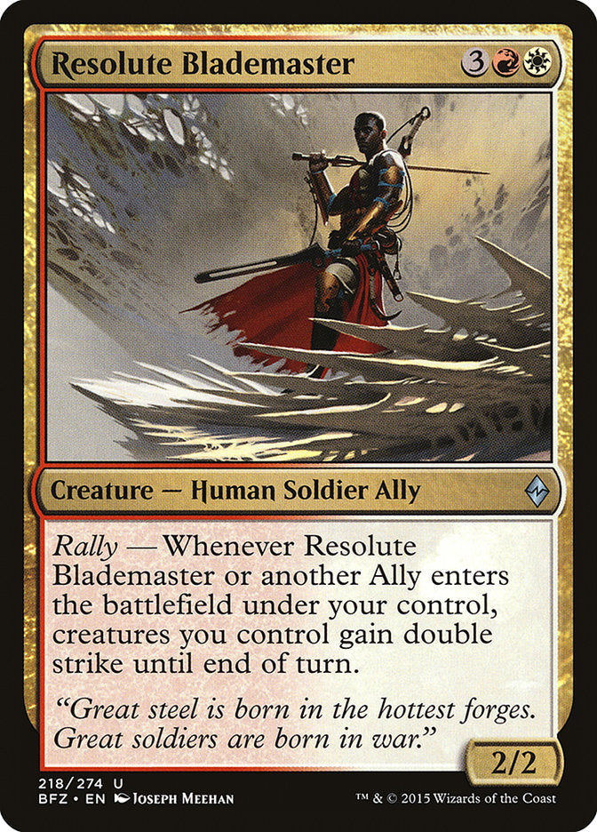 Resolute Blademaster - Foil