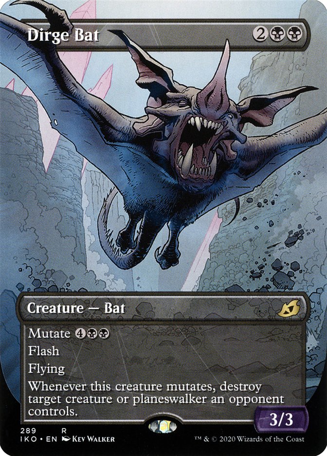 Dirge Bat - Foil