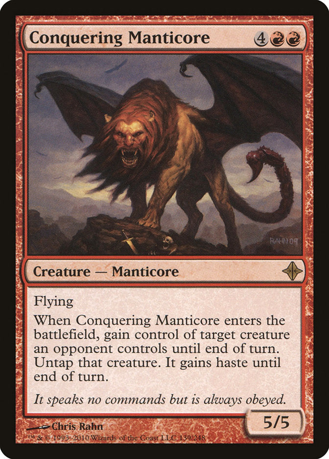 Conquering Manticore - Foil