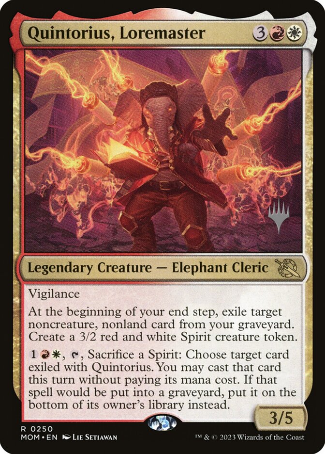 Quintorius, Loremaster - Foil