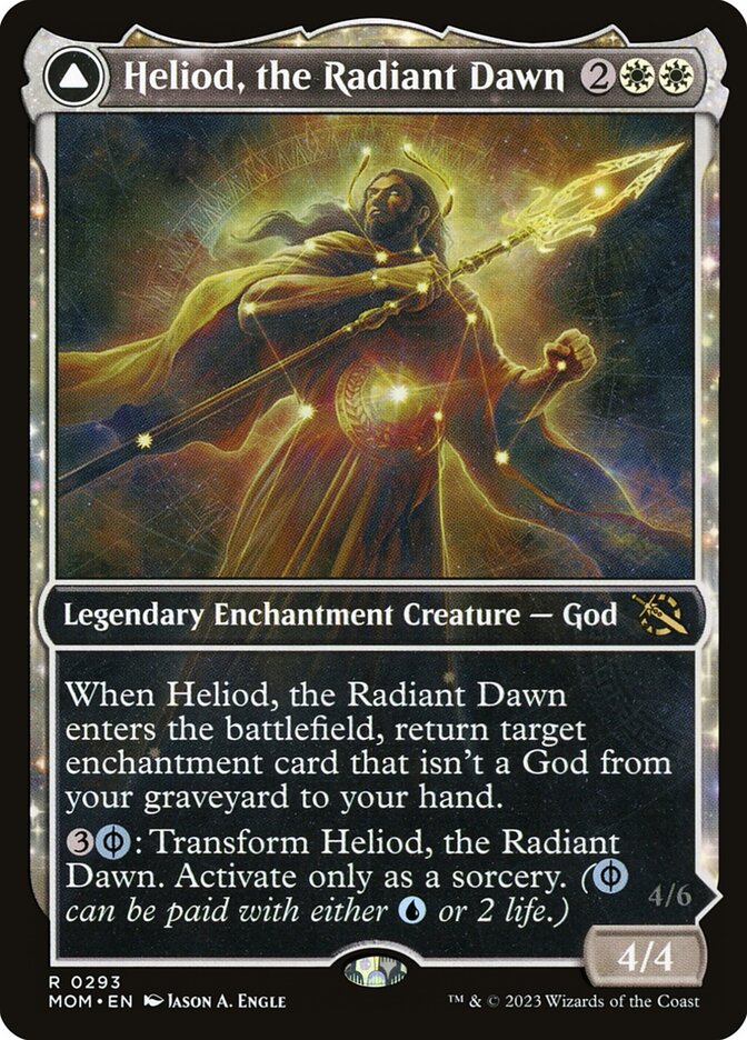 Heliod, the Radiant Dawn // Heliod, the Warped Eclipse - Foil