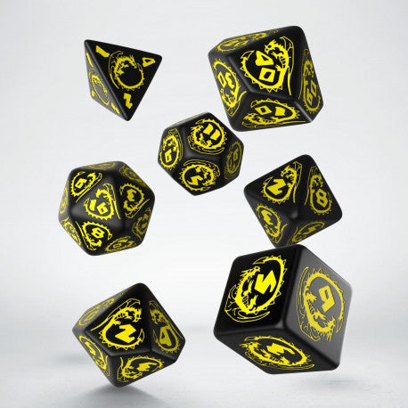 Q Workshop - Dice - RPG Set - Dragons - Morion