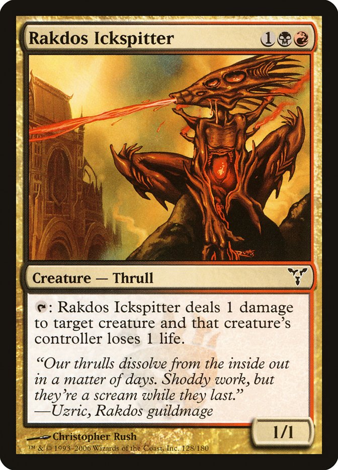 Rakdos Ickspitter - Foil