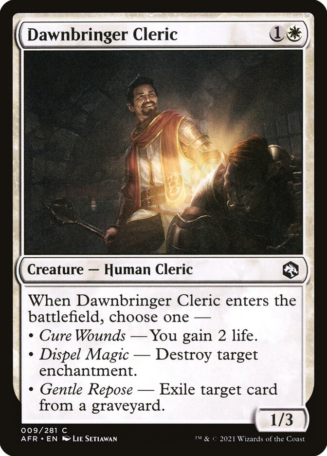 Dawnbringer Cleric - Foil