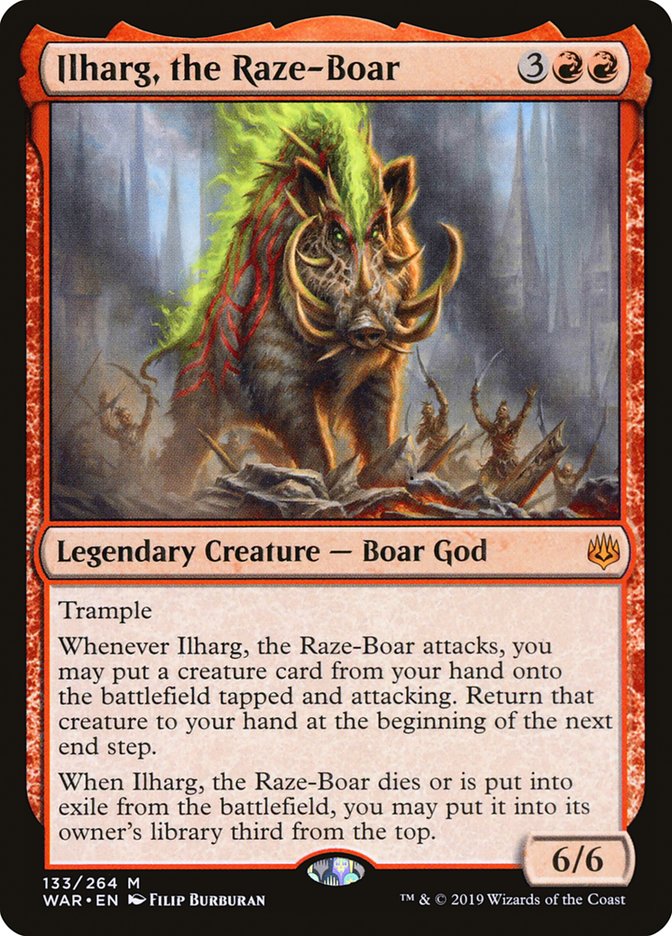 Ilharg, the Raze-Boar - Foil