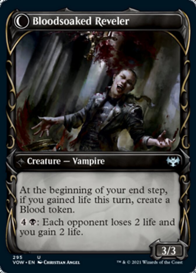 Restless Bloodseeker // Bloodsoaked Reveler