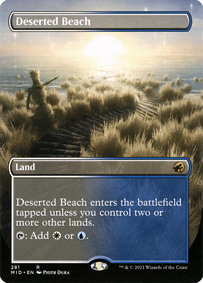 Deserted Beach - Foil