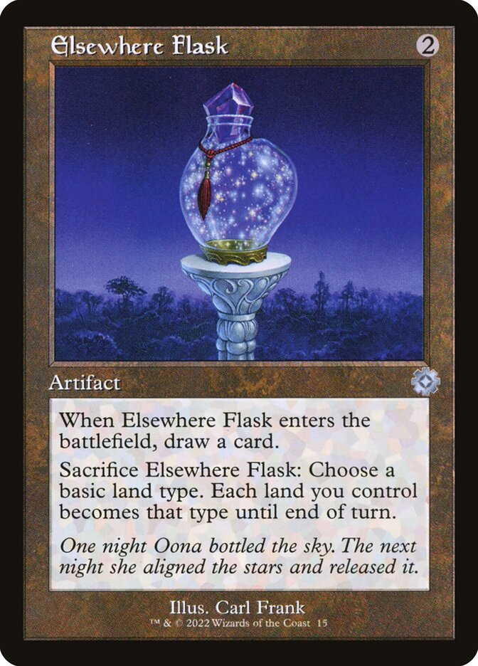 Elsewhere Flask - Foil