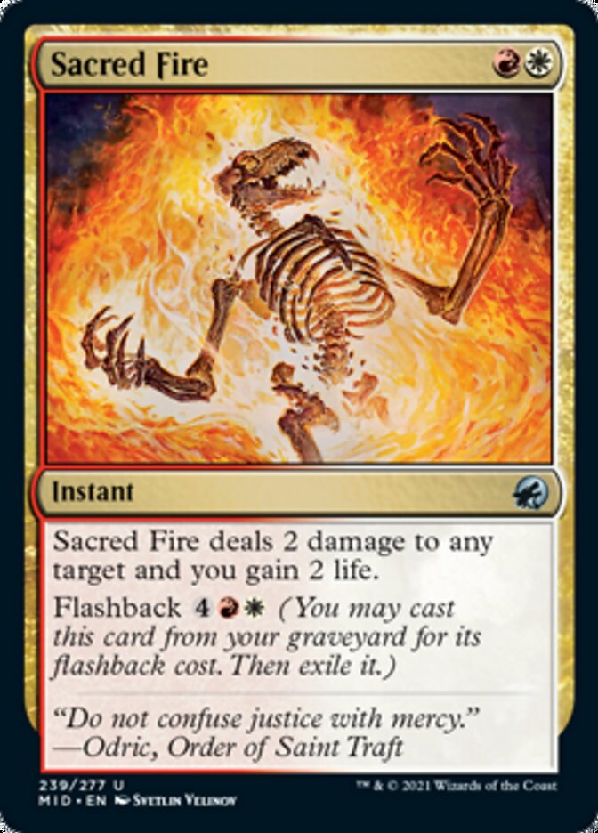 Sacred Fire - Foil