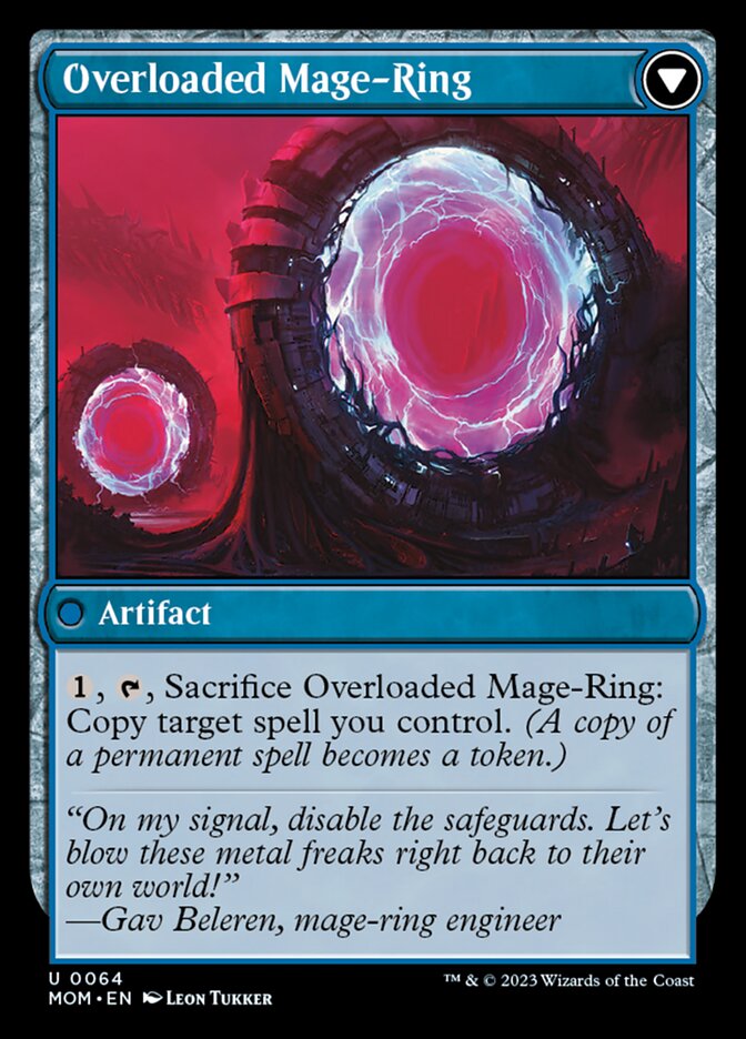 Invasion of Vryn // Overloaded Mage-Ring - Foil