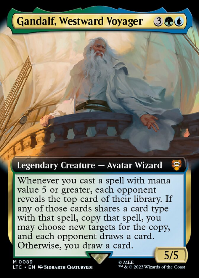Gandalf, Westward Voyager - Foil