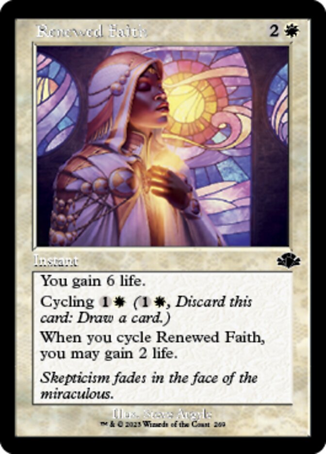 Renewed Faith - Foil
