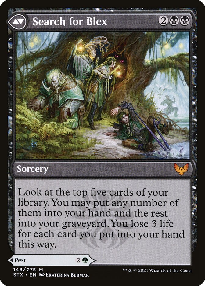Blex, Vexing Pest // Search for Blex - Foil