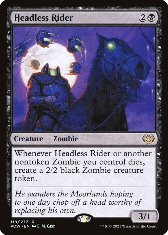 Headless Rider - Foil