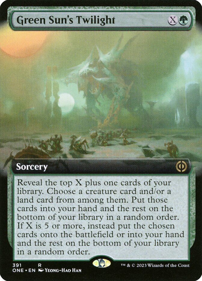 Green Sun's Twilight - Foil