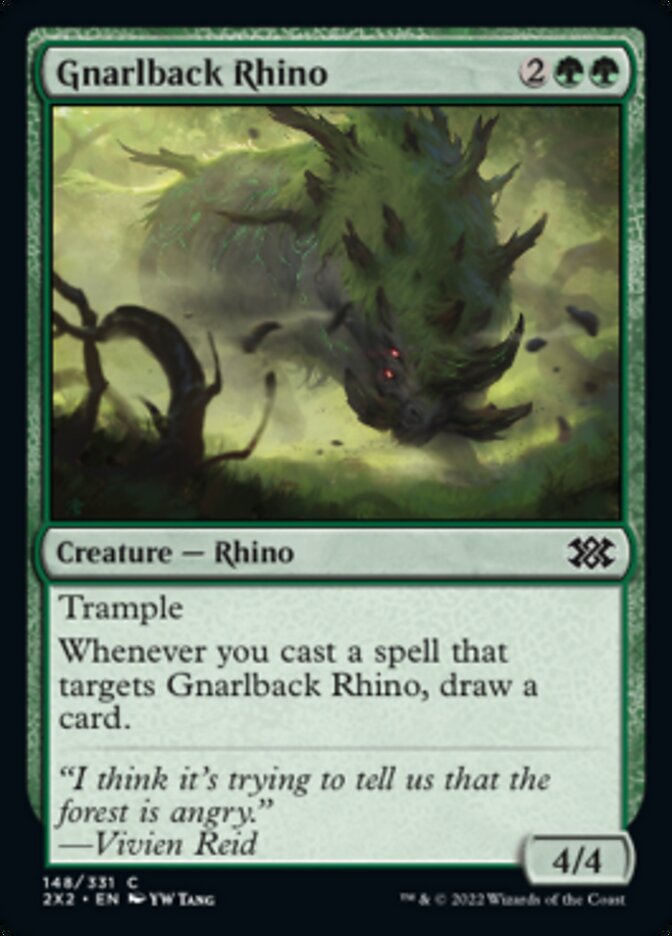 Gnarlback Rhino - Foil