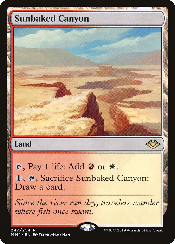 Sunbaked Canyon - Foil