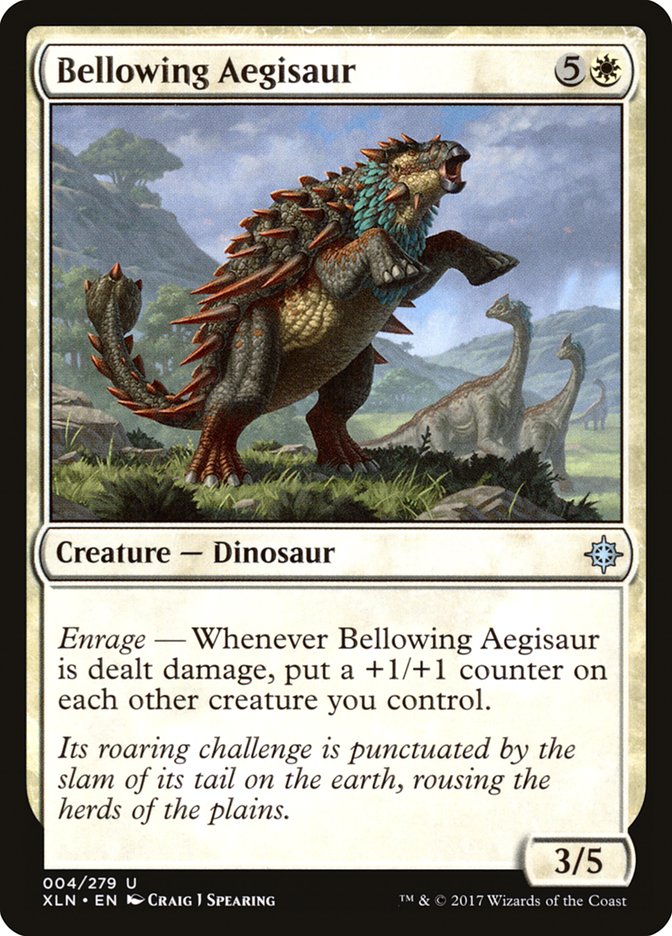 Bellowing Aegisaur - Foil