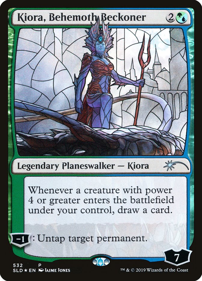 Kiora, Behemoth Beckoner - Foil