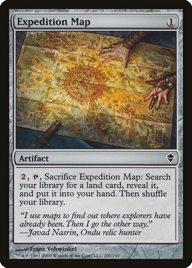 Expedition Map - Foil