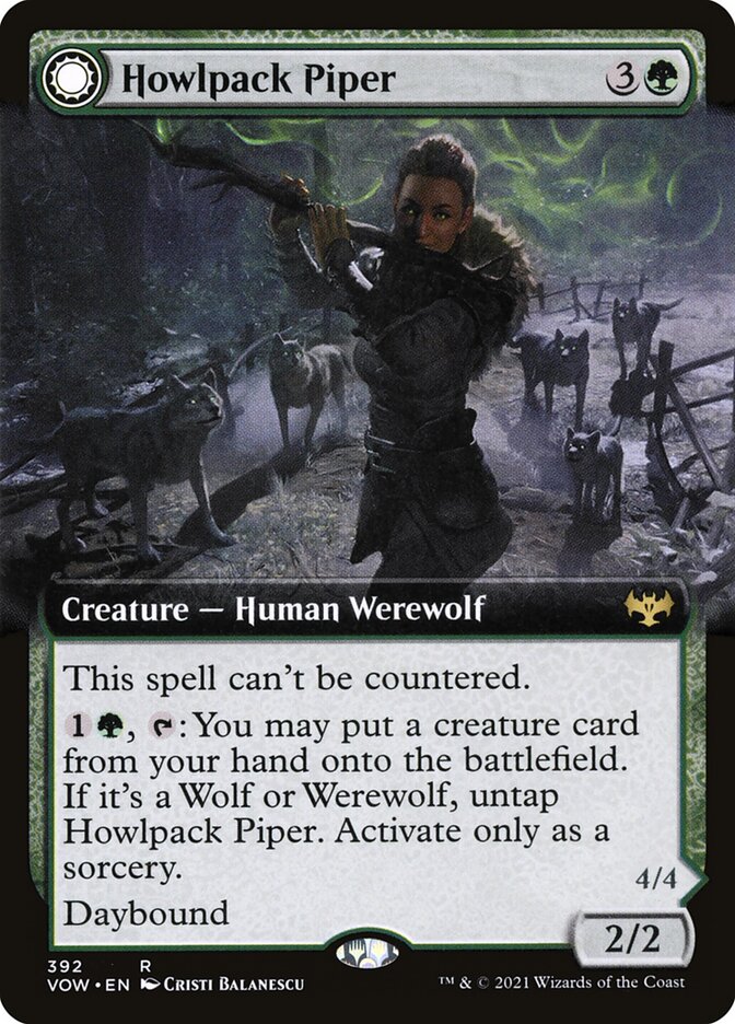 Howlpack Piper // Wildsong Howler - Foil