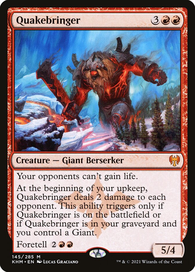 Quakebringer - Foil