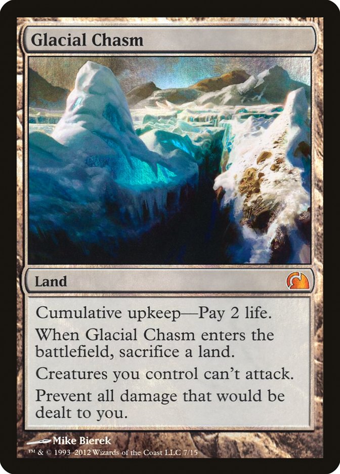 Glacial Chasm - Foil