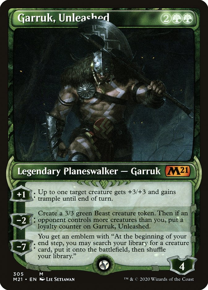 Garruk, Unleashed - Foil